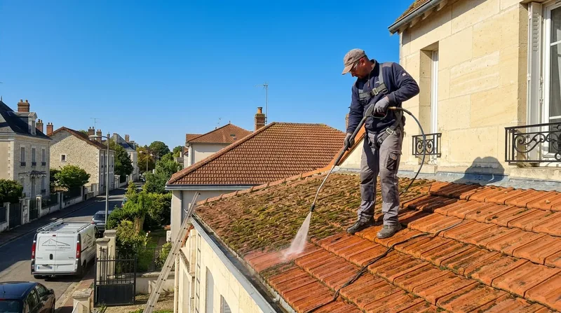 Nettoyage & Démoussage de toiture Orléans